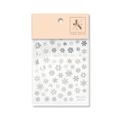 Nail stickers Winter 02 silver image