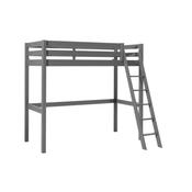 Vipack - Pino High Sleeper with Sofa Bed - Grey