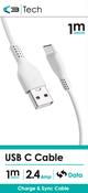 USB C HI-SPEED CHARGE AND SYNC 1MTR CABLE