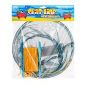 CRAB DROP NET WITH RINGS AND HANDLE