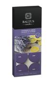 LAVENDER &amp;; LEMON 10 PACK SCENTED TEALIGHTS image