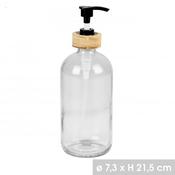 GLASS 500ML SOAP DISPENSER image