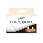 PACK OF 3 FLICKERING TEA LIGHTS image