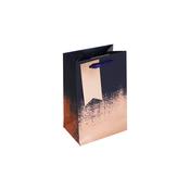NAVY COPPER DISTRESSED PERFUME BAG