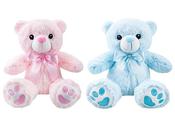 2 ASST. PINK/BLUE BABY TEDDY BEAR