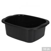 RECTANGULAR 10LTR PLASTIC BASIN