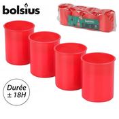 PACK OF 4 BOLSIUS 18HR MEMORIAL LIGHTS image