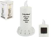 SADLY MISSED SOLAR MEMORIAL CANDLE