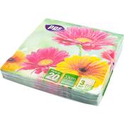 FLORAL DESIGN 20 PACK 3PLY NAPKINS image