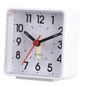 WHITE PLASTIC ALARM CLOCK image