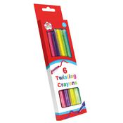 6 PACK TWISTING CRAYONS