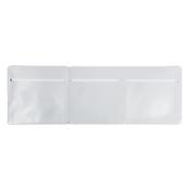 WINDOW CLING TRIPLE TAX DISC HOLDER
