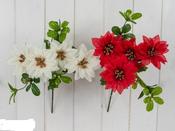 ASST. POINSETTIA AND MISTLETOE BUSH image