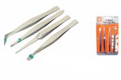 PACK OF 4 ASST. TWEEZERS