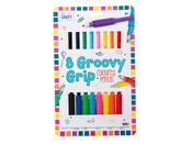 8 PACK MULTI GRIP COLOURING PENCILS image