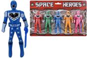 PACK OF 5 SPACE HEROES