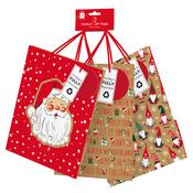 PACK OF 3 KRAFT MEDIUM BAGS