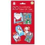 PACK OF 20 CUTE XMAS TAGS image