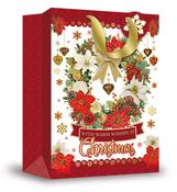 EXTRA LARGE TRAD WREATH XMAS BAG image