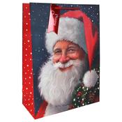 TRAD SANTA 2 ASST. LARGE GIFT BAG image