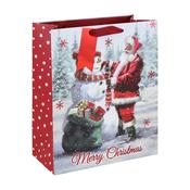 2 ASST. CLASSIC SANTA LARGE GIFT BAG image