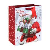 2 ASST. CLASSIC SANTA MEDIUM GIFT BAG image