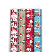 CASE OF 36 CUTE 7MTR XMAS WRAP image