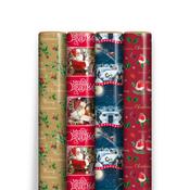 CASE OF 36 ASST. 7MTR XMAS WRAP image