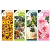 4 ASST. FLOWERS SLIM 2027 WALL CALENDAR