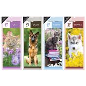 4 ASST. ANIMALS SLIM 2027 WALL CALENDAR