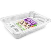 3 PACK 323MM X 201MM FOIL OVEN TRAYS