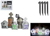 2.1MTR INFLATABLE LIGHT UP GRAVEYARD SCENE