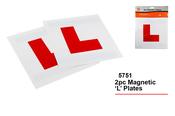 2 PACK MAGNETIC L PLATES