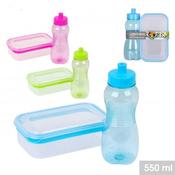 550ML LUNCH BOX AND DRINK BOTTLE SET image