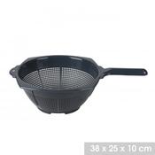 BLUE 25CM PLASTIC COLANDER image