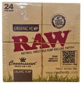 24 PACK RAW CLASSIC PAPERS WITH TIPS
