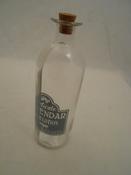 20CM X 7CM GLASS LAVENDER BOTTLE WITH CORK