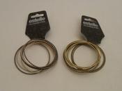 METAL TEXTURED BANGLES image