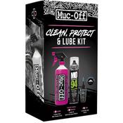 Muc-Off Wash, Protect and Lube KIT