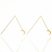 Moon on a wire image