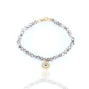 Jo Harpur's Evil Eye  Grey Onyx Bracelet image