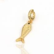 Fish Charm Gold image