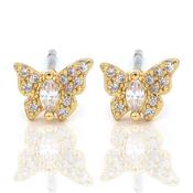 Butterfly Gold Filled Studs image