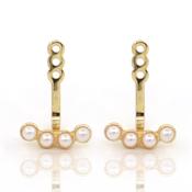 Gold Stud Jacket with pearl studs image