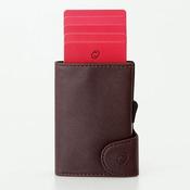 C Secure Dark Brown Coin Wallet