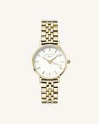 Rosefield Small Edit White Dial Gold Colour 26WSG-267 image