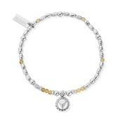 Chlobo Silver Solar Plexus Chakra Bracelet SBC680