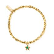 Chlobo Gold Plated May Birthstone Bracelet