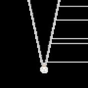 Ti Sento Zirconia Pearl Necklace 34125YP