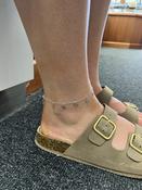 Sterling Silver Multi-Heart Anklet